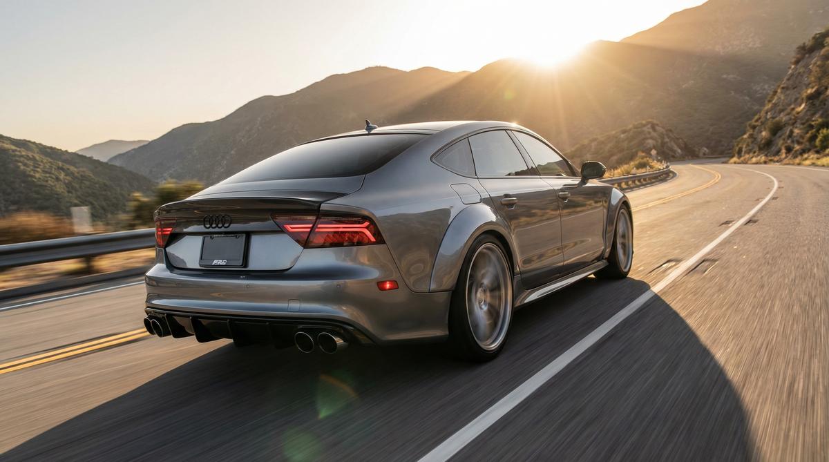 暗网 - 奥迪A7山路试驾视频